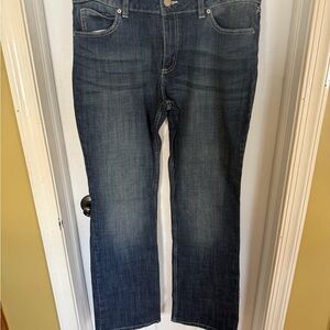 Wrangler Dark Blue Boot Cut Jeans